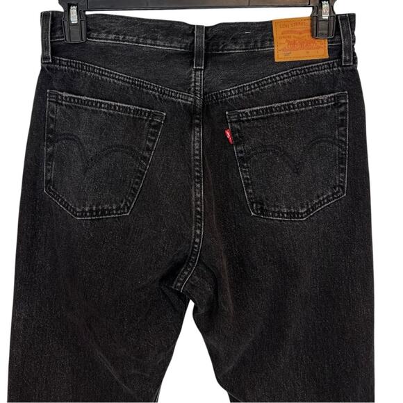 Levi’s 501 Ripped High Waist Crop Studded Canyon Jeans - Picture 9 of 16